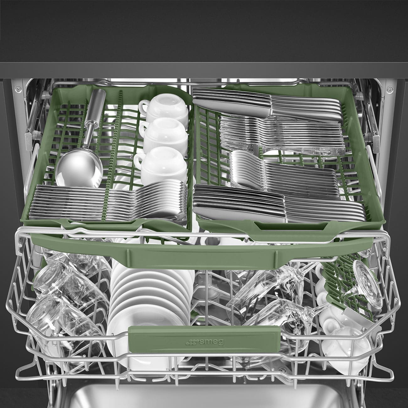 SMEG Integrerbar opvaskemaskine STL7322BL - Billede 6